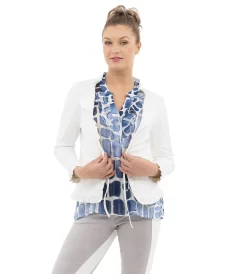 Kurzjacke Mit RĂŒschen