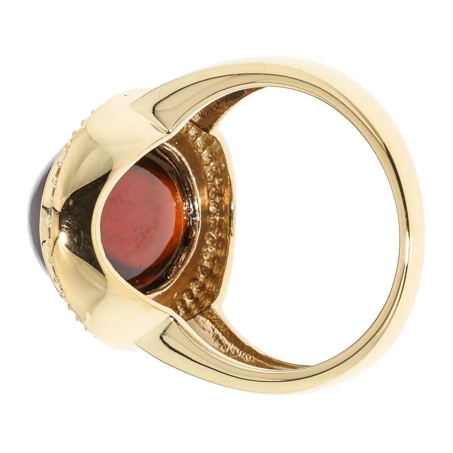 Entourage-Ring, Hessonit, Citrin, Vergoldet - Image 2