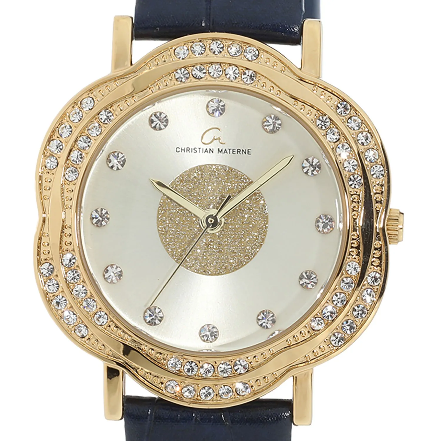 Armband-Uhr "Sunflower", Glitzerstaub-Optik - Image 2