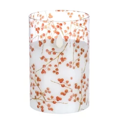 LED-Kerze Beerenzweig