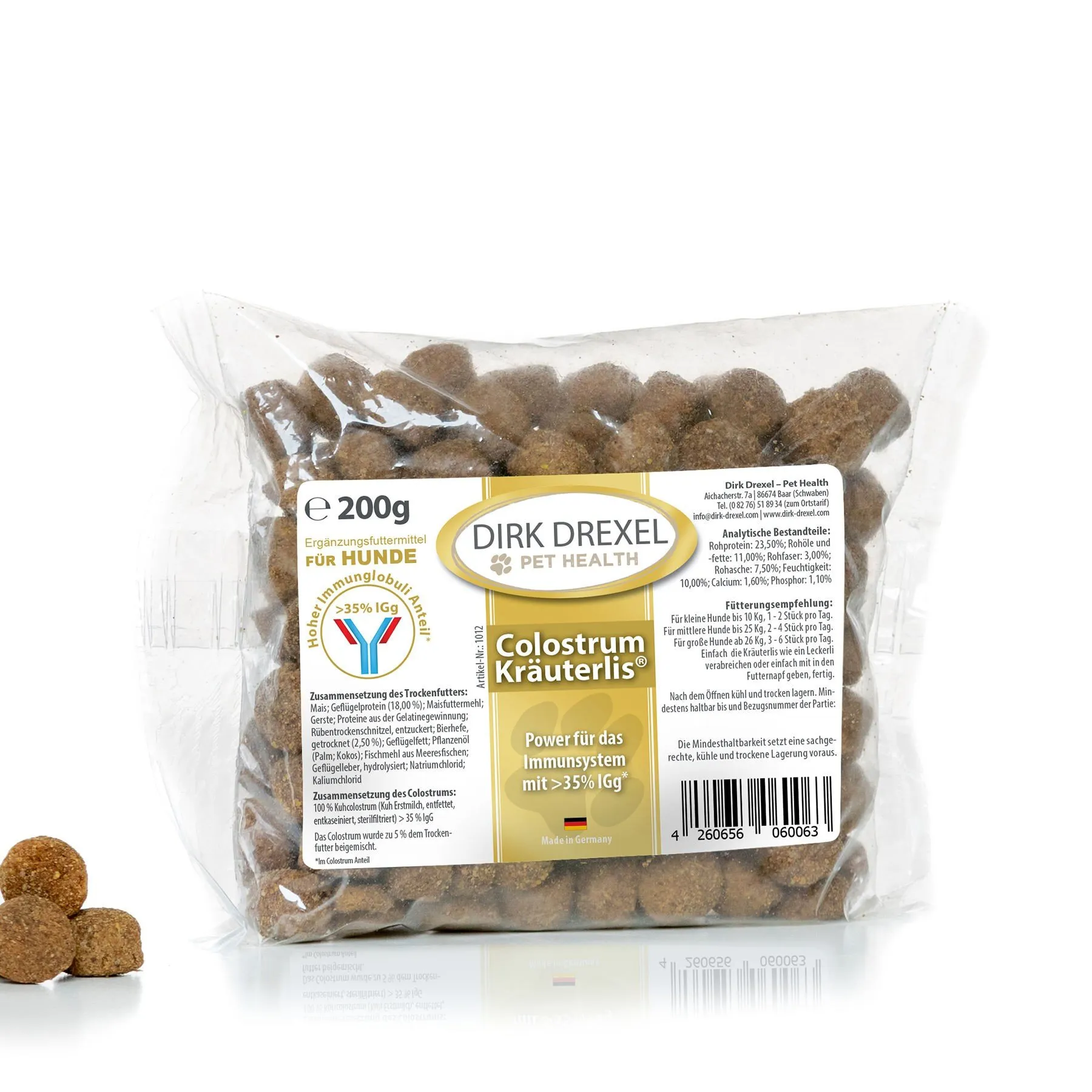 Colostrum Kräuterlis Für Hunde