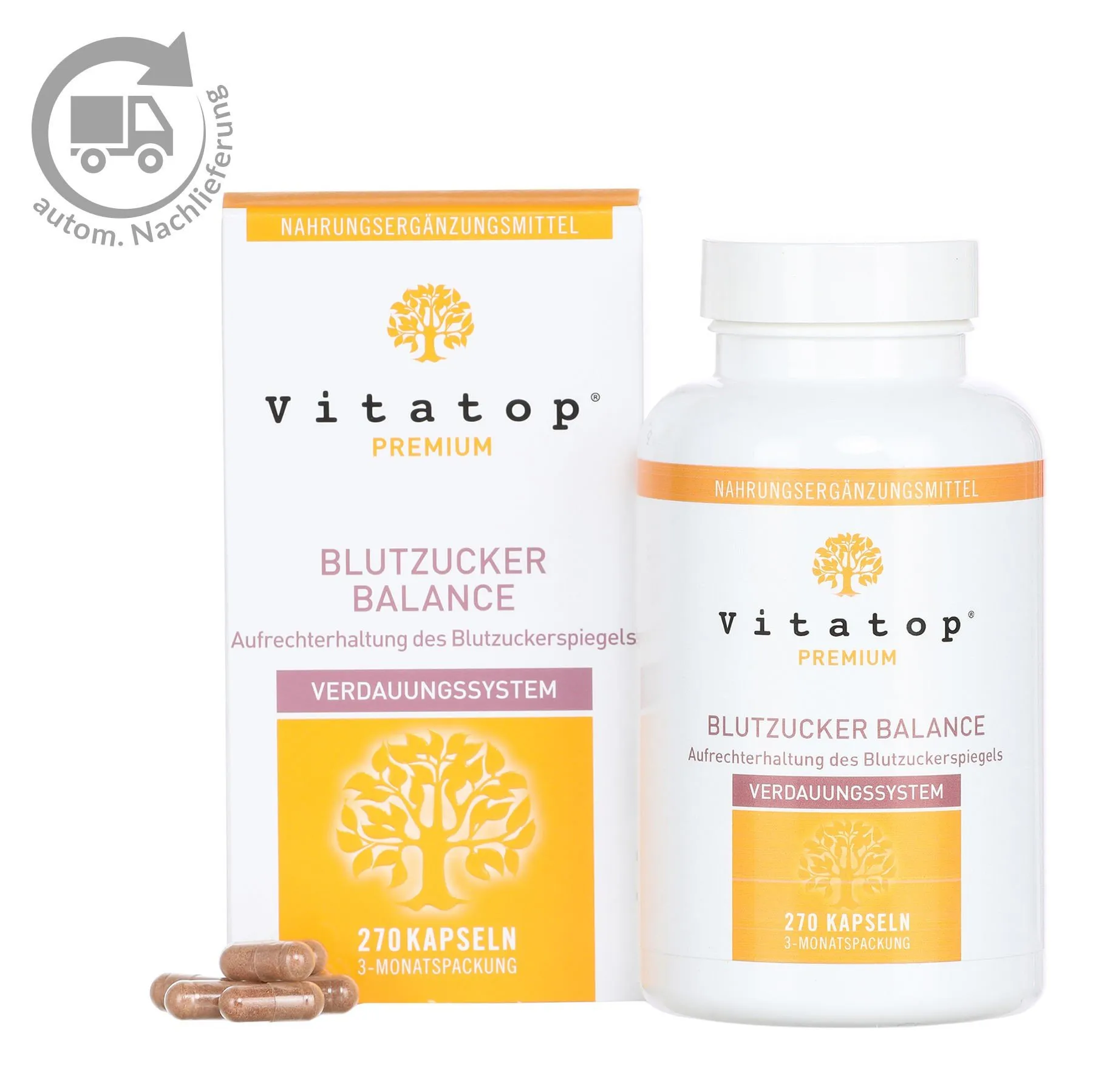 BLUTZUCKER BALANCE, 3-Monatsvorrat - Abo