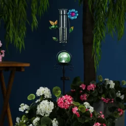 Solarleuchte Mit Regenmesser