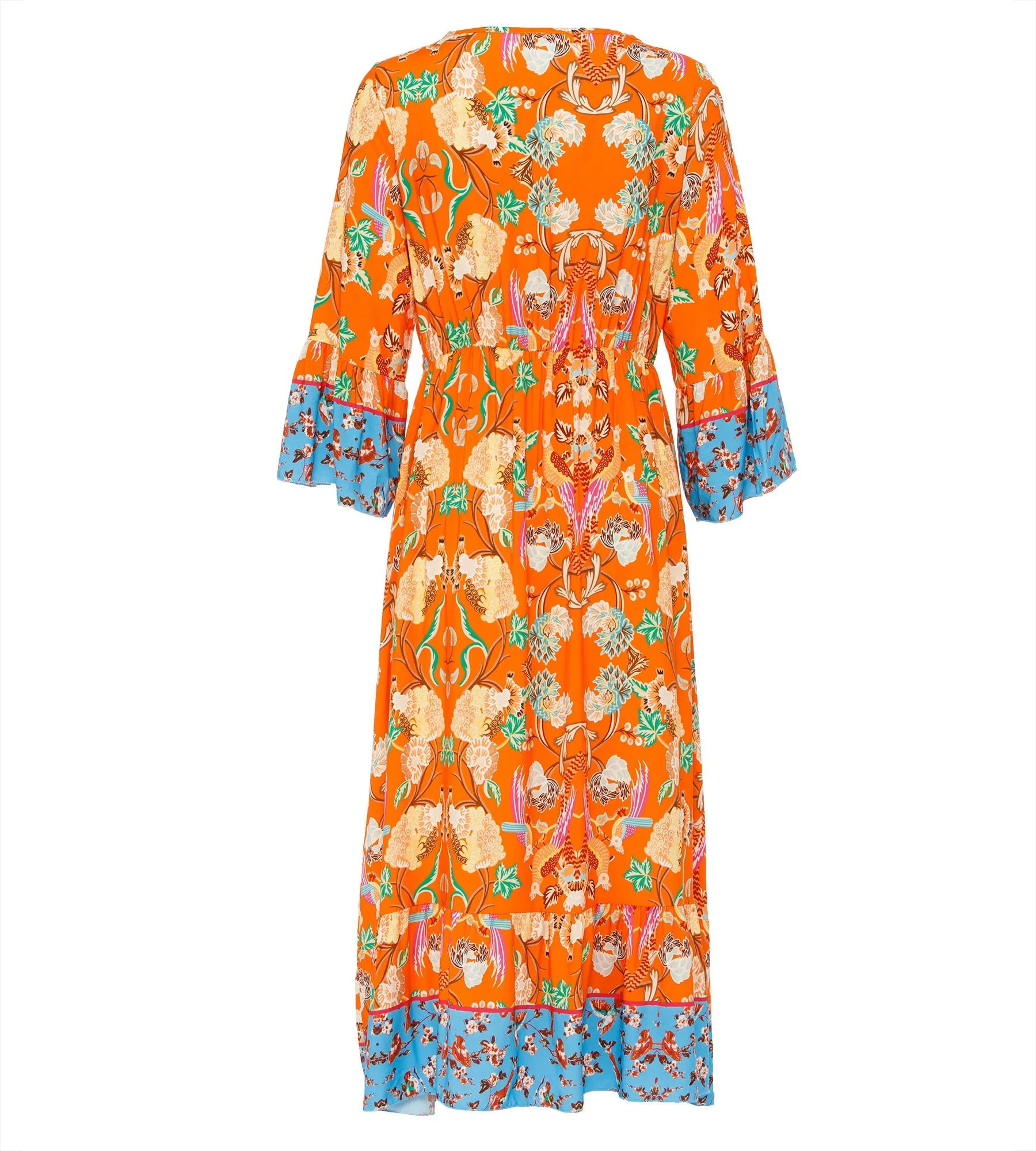 Maxikleid Bedruckt Mit Tailienband - Image 2