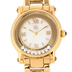 Armband-Uhr "Happy Time", Bewegl. Kristalle