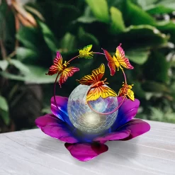 Solar Lotusblume ,,Butterfly"