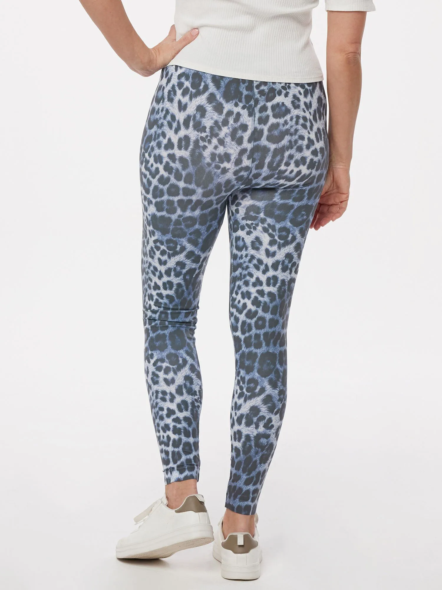Leggings Blue Leo - Image 2