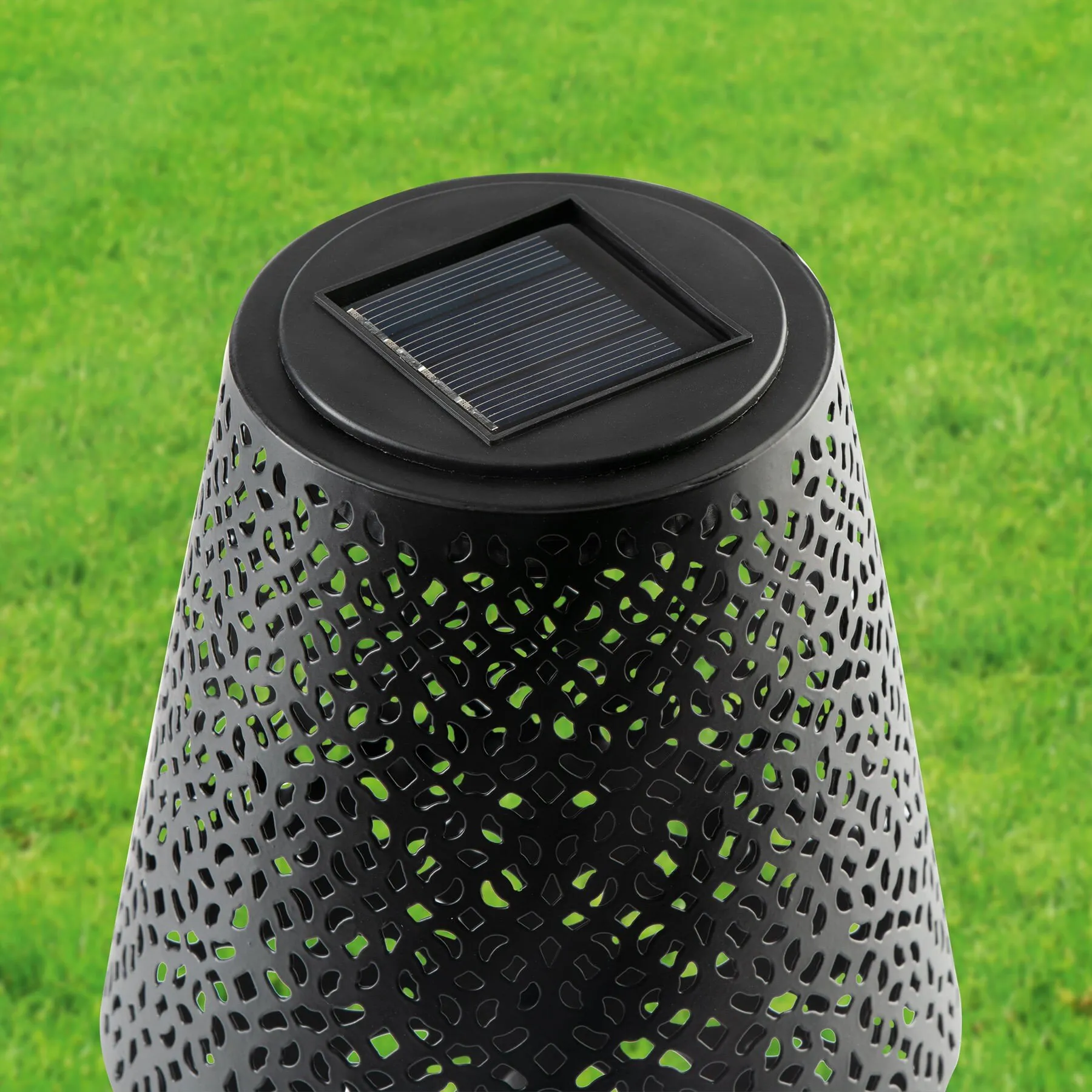 Solar-Tischleuchte Metall 2er-Set - Image 3