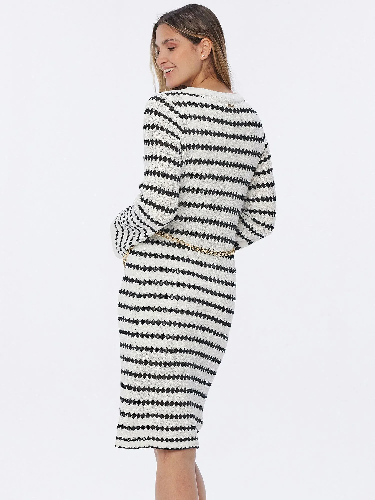 Strickjackenkleid Stripe Affair - Image 2