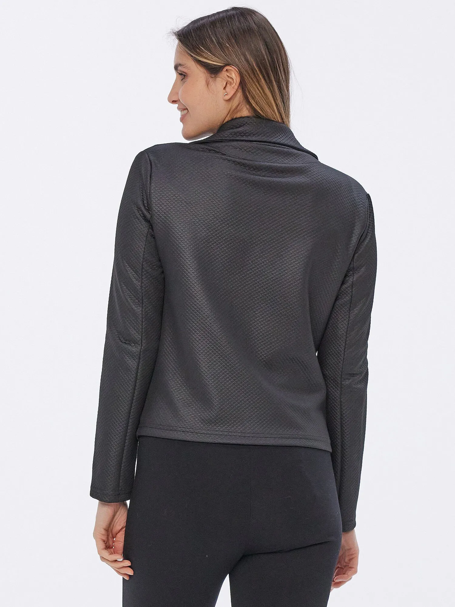 Bikerjacke Rautenstepp - Image 2