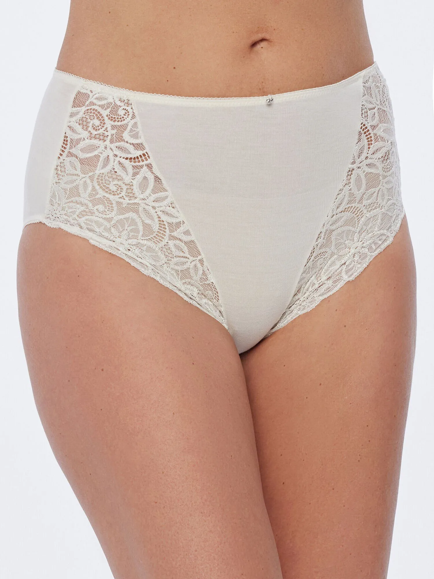 2er Pack Maxi Slip Spitze & Strasssteinchen - Image 5