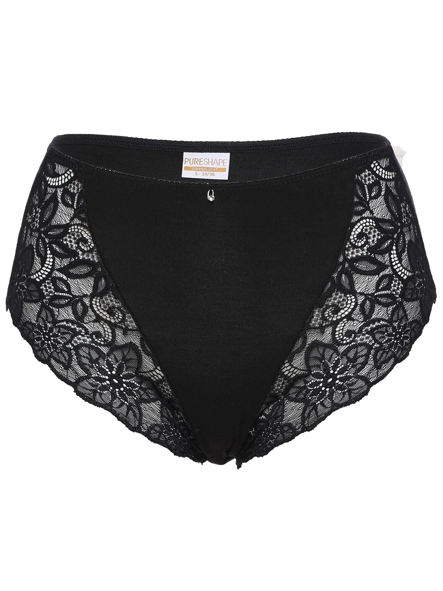 2er Pack Maxi Slip Spitze & Strasssteinchen - Image 8