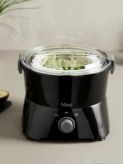 2-in-1 Elektrische Kartoffelschälmaschine & Salatschleuder