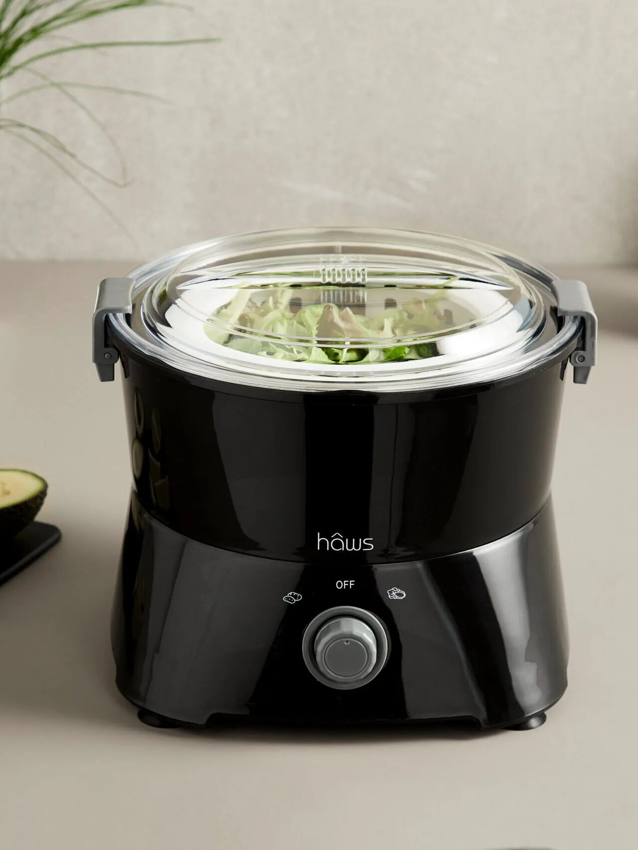 2-in-1 Elektrische Kartoffelschälmaschine & Salatschleuder