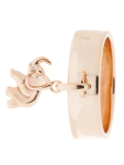 Band-Ring "Dancing Elephant", Silber 925