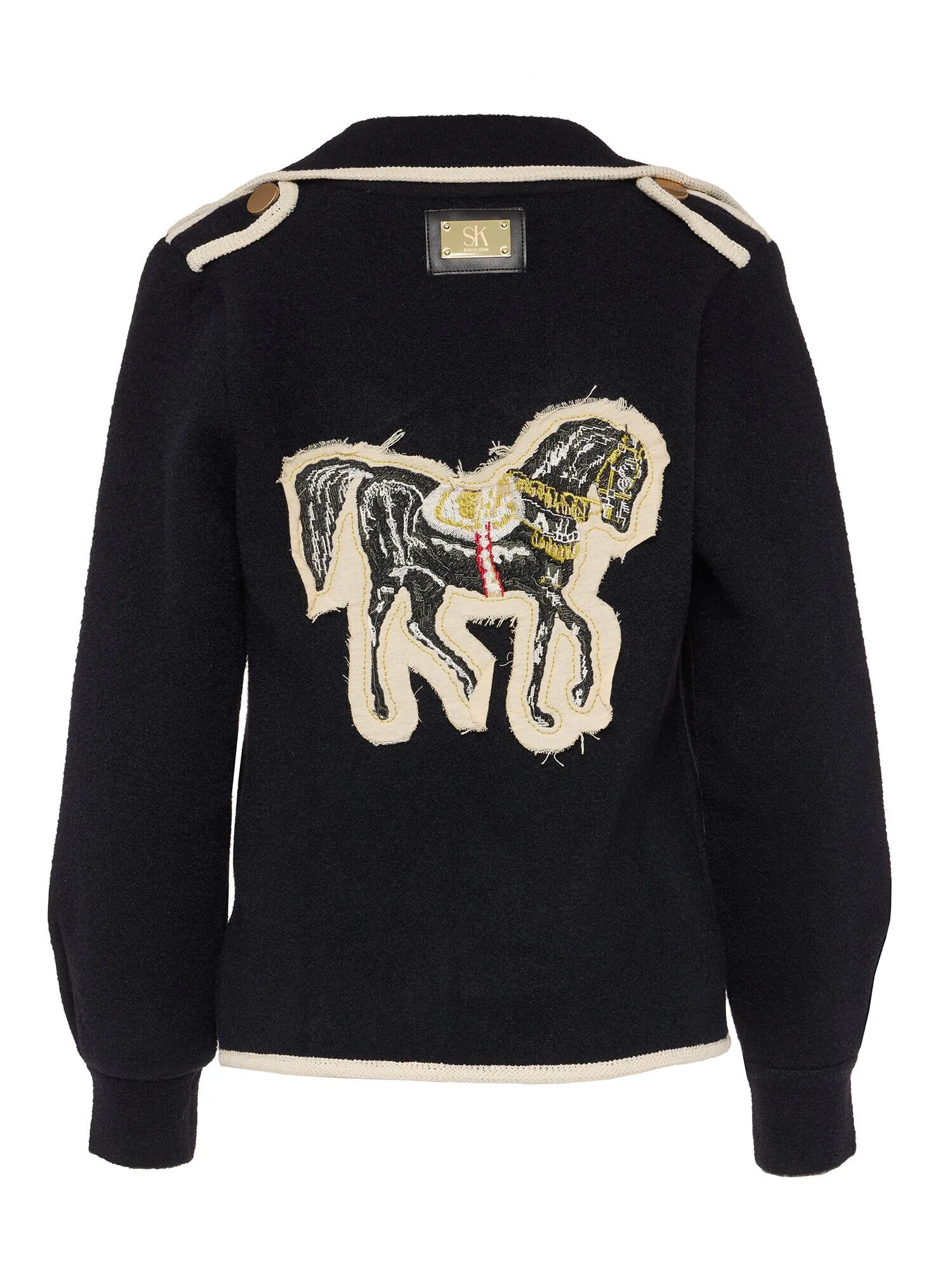 Strickblazer Mit Stickerei - Image 2