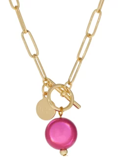 Ankerkette + Anhänger "Pearl Attraction"