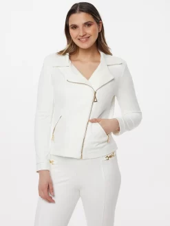 Bikerjacke In Lammnappalederoptik