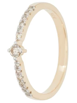 Rivière-Ring, Argyle Brillant, Gelbgold 375