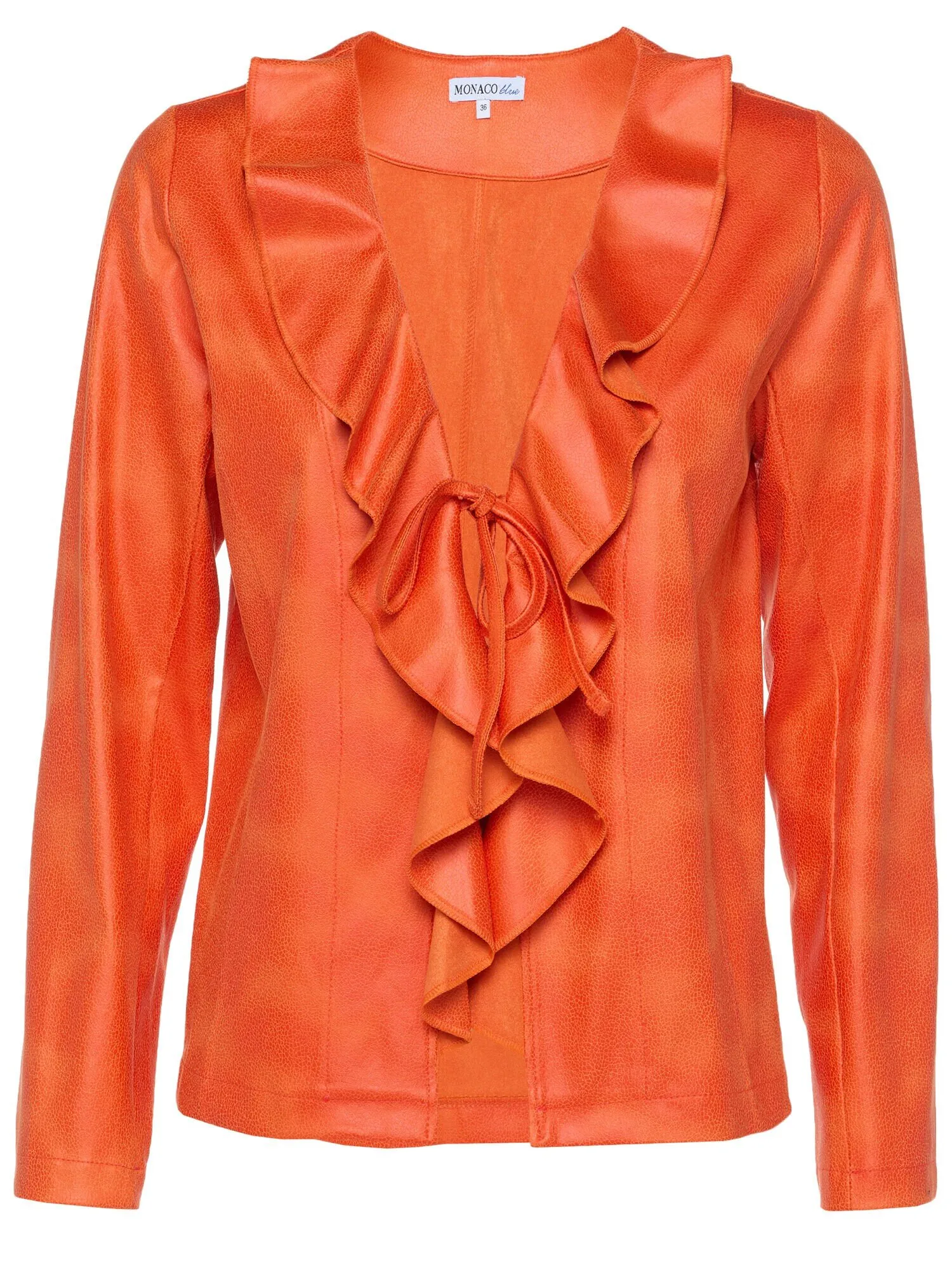 Jacke Mit Volants Zum Binden