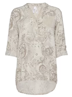 Tunika Bedruckt Mit Paillettendeko