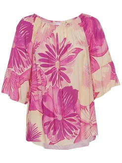 Bluse Im Blüten Dessin