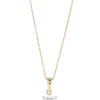 Anhänger & Kette, Brillant, Gelbgold 585