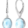 Ohrhänger "Vollendung", Larimar AA