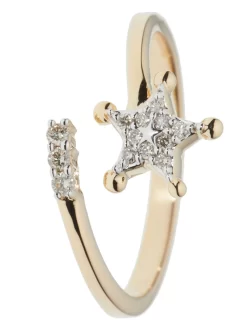 Sternchen-Ring Brillanten 0,15 Ct.