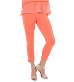 Capri Leggings Mit Ösendetails