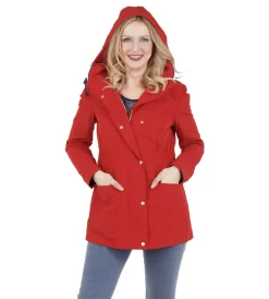 Allwetterjacke Mit Edlem Satinglanz