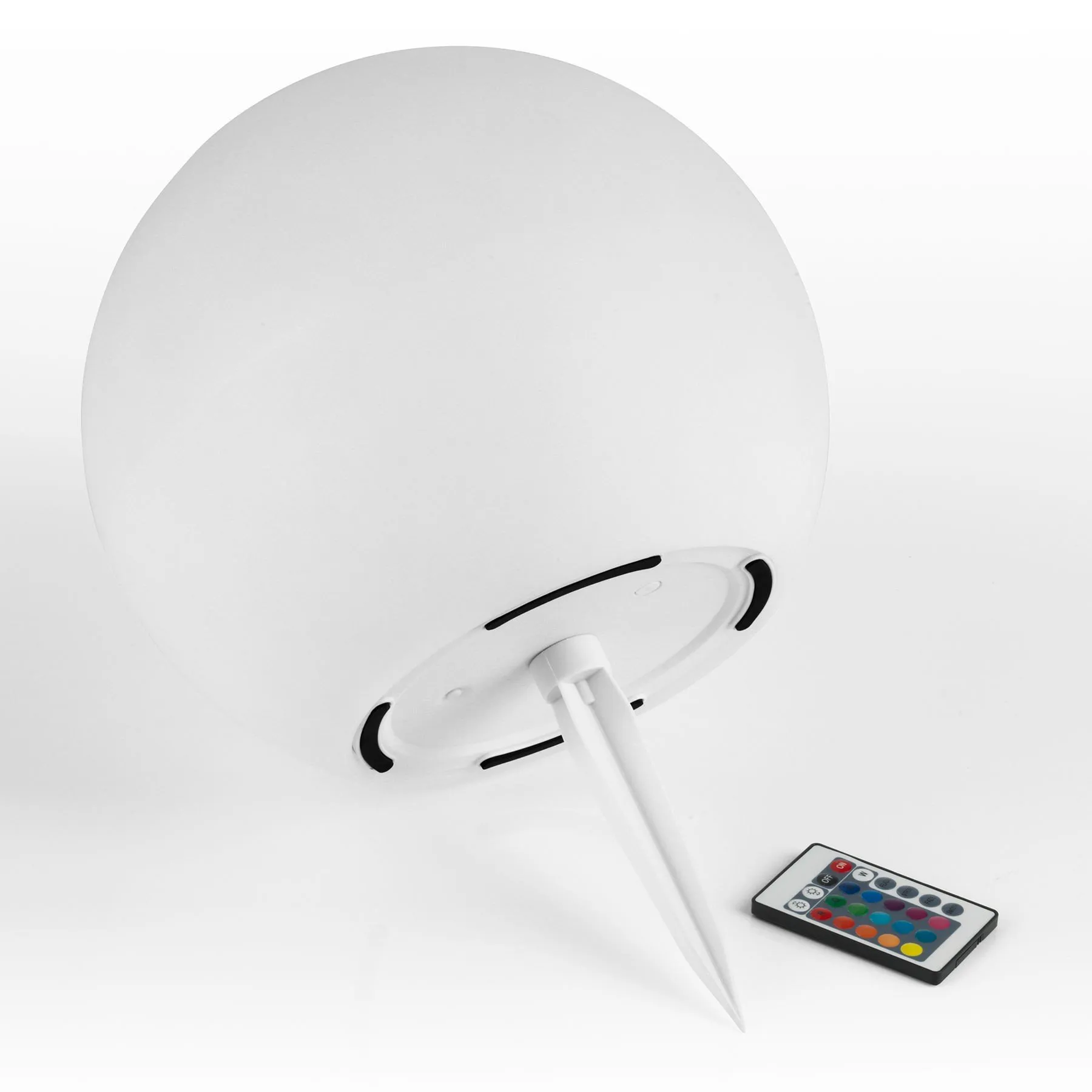 Solar-Dekokugel Weiß Mit Farbwechsel - Image 3