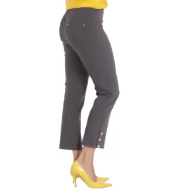 7/8 Hose, Benga-Stretch, Zierknöpfe