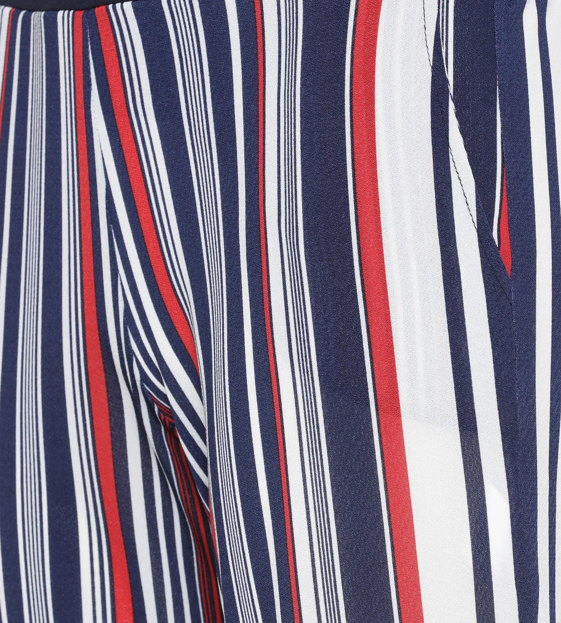 Streifenhose Mit Taschen - Image 5