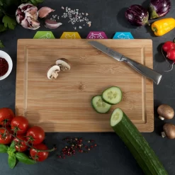 Wenko Schneidebrett Bella Mit 4 Schneidematten