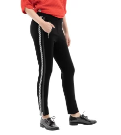 Tregging Hose Mit Paspelstreifen